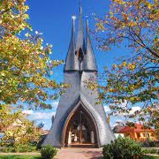 Church of the Holy Spirit (Makovecz Church), Paks, Hungary
