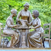 Women&#39;s Rights Pioneers, Central Park, NYC