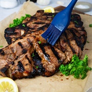 Grilled Pork Loin Steaks