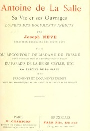 Le Réconfort De Madame Du Fresne (Antoine De La Sale)