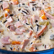 Ham and Wild Rice Soup