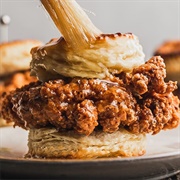 Honey Butter Chicken Biscuit