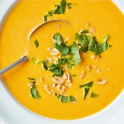 Carrot & Coconut Soup