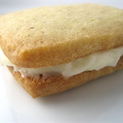 Cream Cheese and Walnut Sandwich