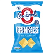 Seabrook Crinkles Salt & Vinegar Flavour Potato Snacks