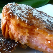 French Toast With Guava Rolls