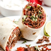 Machaca Burrito