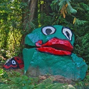Bainbridge Island Frog Rock