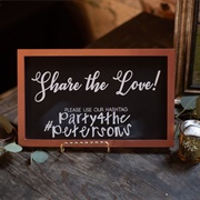 Wedding Hashtags