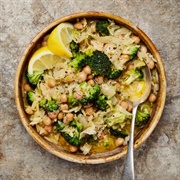 Broccoli, Fennel, and Chickpea Stew