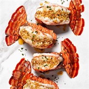 Spiny Lobster Tail With Key West Garlic Butter