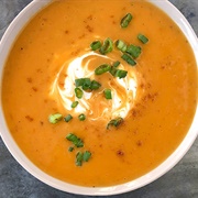 Sweet Potato, Celery and Onion Soup
