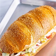 Sour Cream and Chive Dip & Salad Sub Roll