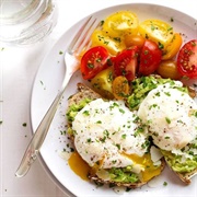 Avocado Toast Eggs Benedict