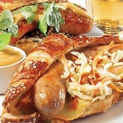 European-Style Hot Dog