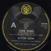 "Love Song (With Lesley Duncan)/Love Song" (1976)