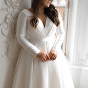 Mikado Silk Wedding Dress