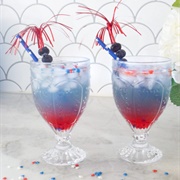 Red, White, and Blue Punch With Sugar