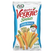 Garden Veggie Straws Zesty Ranch