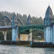 Suislaw River Bridge, Florence, Oregon