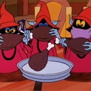 The Food Pyramid With Your Friends Cheese & Orko