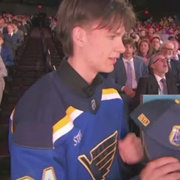 Ondrej Kos (Czech) - 81st Overall Draft Pick 2024 by the St. Louis Blues
