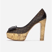 Cork High Heels
