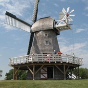 Windmill at the Mennonite Heritage Village Museum