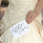 Custom Label Embroidered in Dress