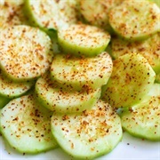 Cucumbers Tajin