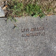 Corvallis Sidewalk Stamps