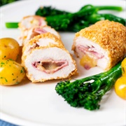 Cheese and Ham Chicken Kiev