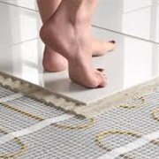 Heated Tile Floor