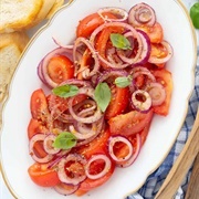 Tomato Red Onion Salad