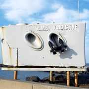 Bow of HMS Vindictive