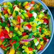 Spicy Pineapple Avocado Salsa