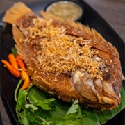 Fried Sea Bass
