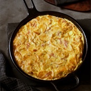Emu Egg Frittata