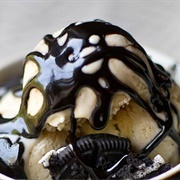 Sundae With Oreo Sauce