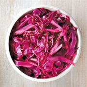 Steamed Red Cabbage