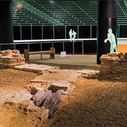 Guildhall's Underground Roman Amphitheater
