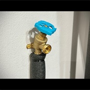 Faucet/Hose Hook-Up in Garage