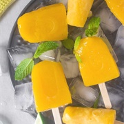 Mango Puree Popsicle