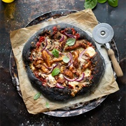 Black (Ecto) Stuffed Pizza Crust