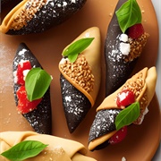 Psychedelic Art (Far Out) Cannoli Shell