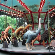 Carousel of Extinct & Endangered Animals, France