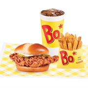 Bo's Chicken Sandwich Combo