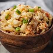 Jamaican Rice and Bean Soup With Salt Cod