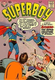 Superboy #68 - "The Amazing Bizarro" (Oct. 1958)