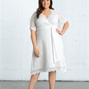 Wrap Dress for Wedding Dress